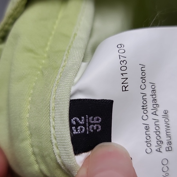 ARMANI COLLEZIONI Green Cotton Straight Leg Pants Size IT 52 US 36 US 14-16 - Picture 3 of 15